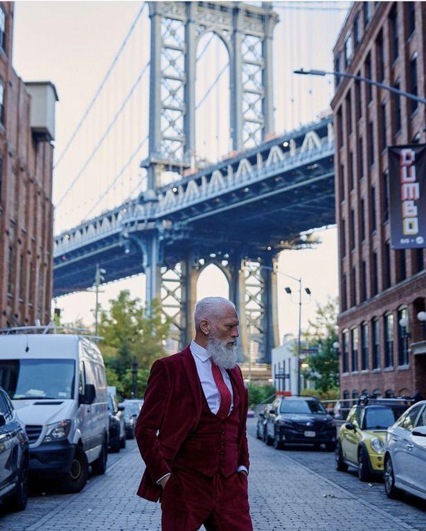 “世界上最时尚的圣诞老人”走红北美，连贾斯汀·比伯都求合影休闲区蓝鸢梦想 - Www.slyday.coM