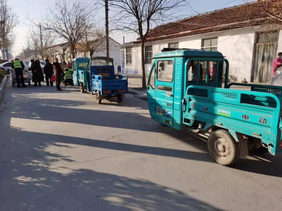 聊城高唐县农村货运电动三轮车开始挂牌建档