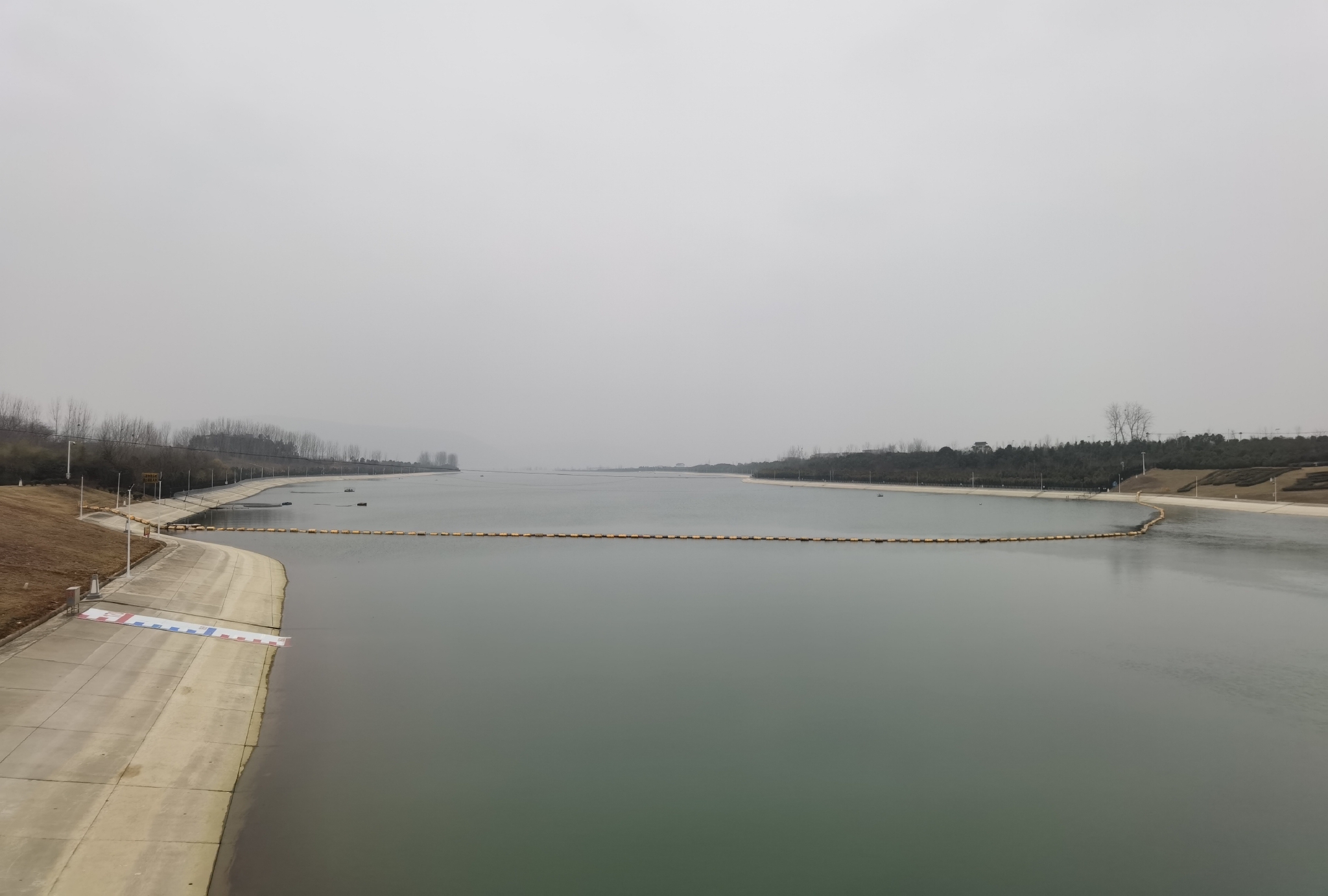 这儿是南阳淅川县境内的南水北调中线渠首