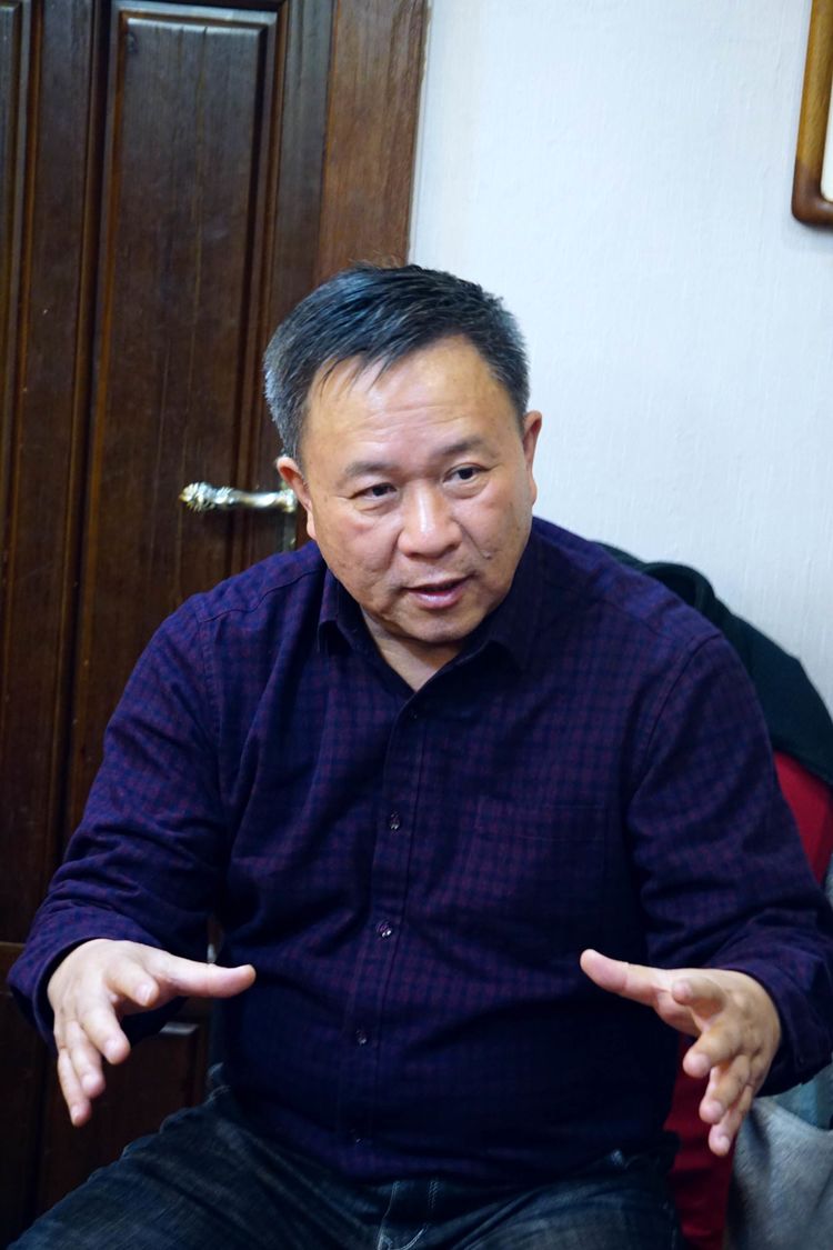 马培童北京载誉而归彭城焦墨画大放异彩