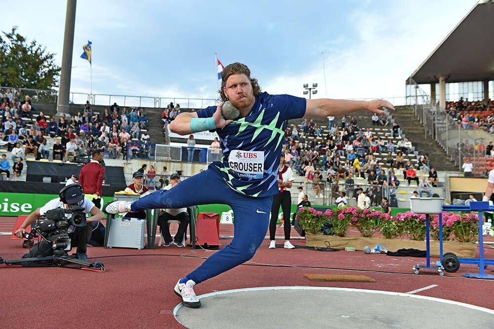 美国男子铅球名将瑞安-克鲁瑟排名男子年度最佳榜第一,牙买加短跑女