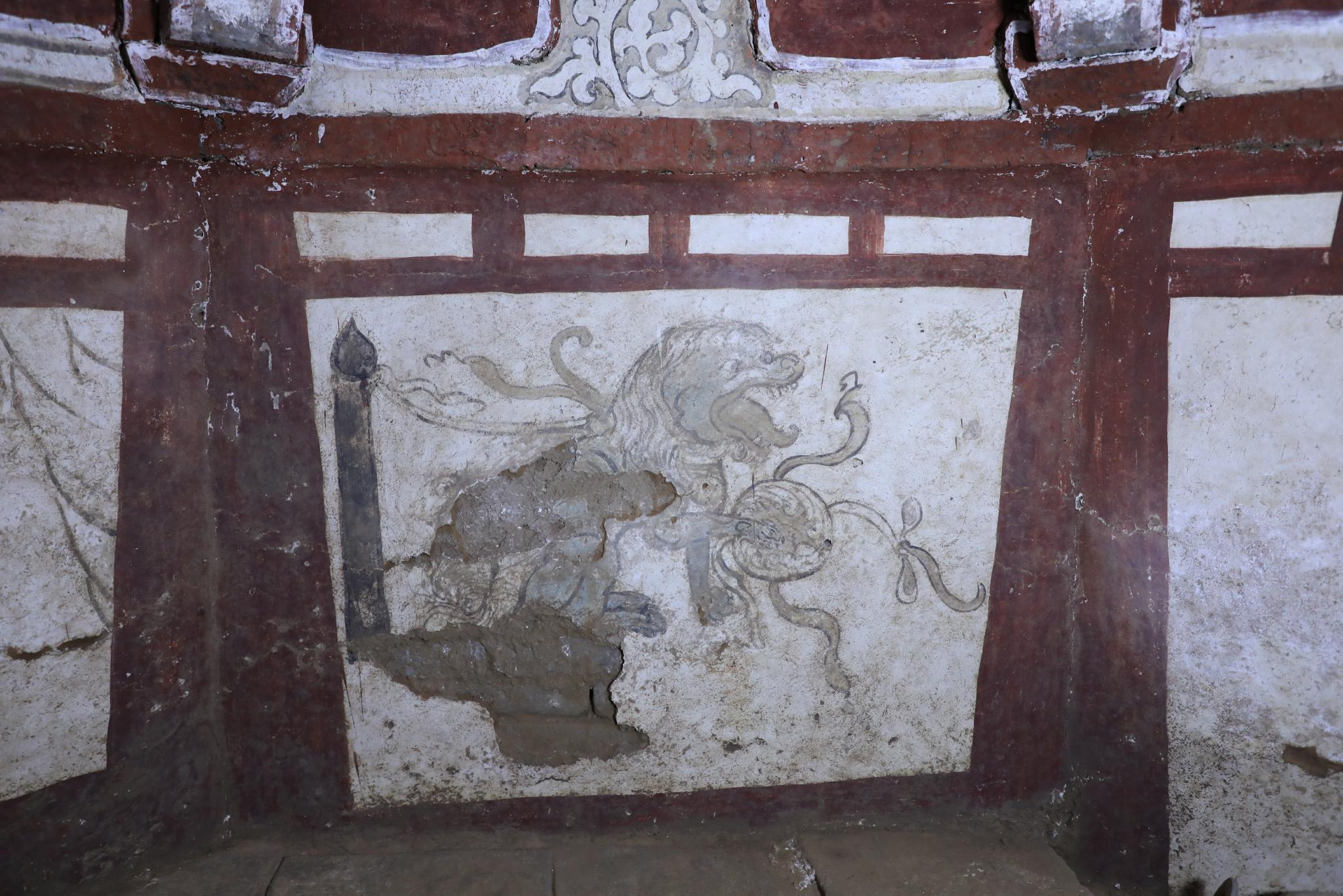 山西发现一座"祈福"主题的金代壁画墓|考古|山西省|壁画_新浪新闻