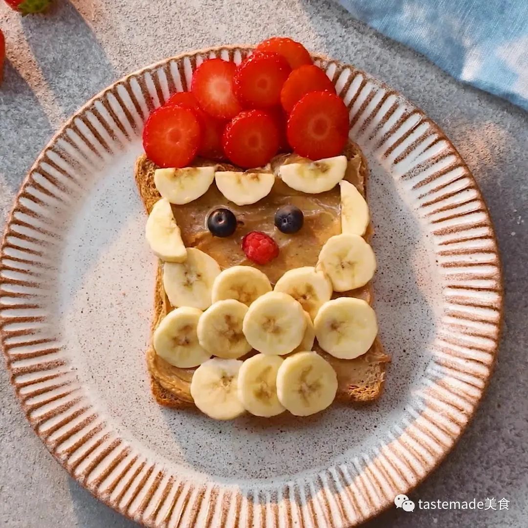 圣诞早餐吐司！雪人、麋鹿……还有圣诞老人？！脑洞，从早餐就开始打开！休闲区蓝鸢梦想 - Www.slyday.coM