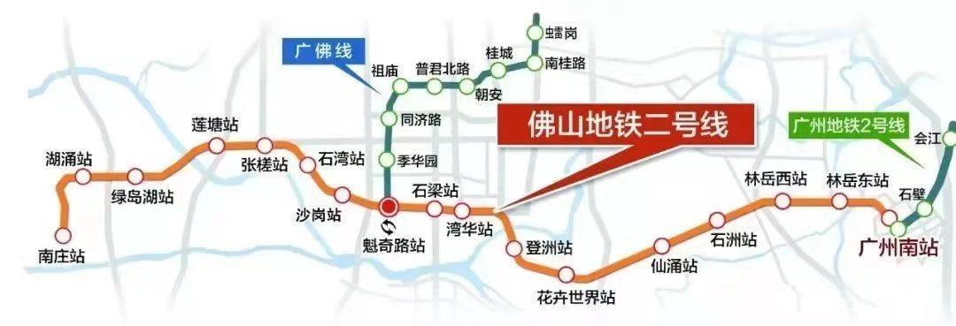 佛山地铁2号线一期12月28日开通,连接广州南站|佛山市|地铁|顺德_新浪