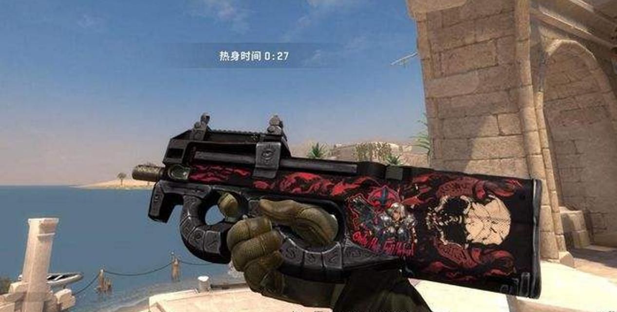 csgo没经济就用鸟狙沙鹰不如先来一把p90