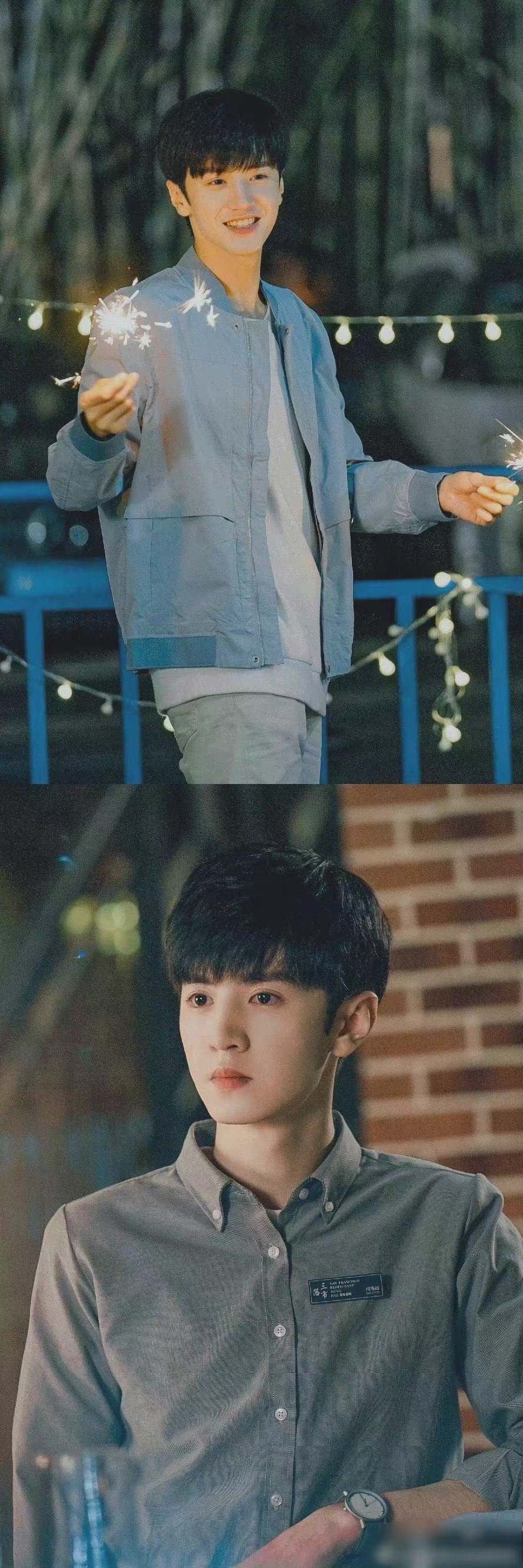 陈哲远和校园剧适配度满分啊穿校服好少年