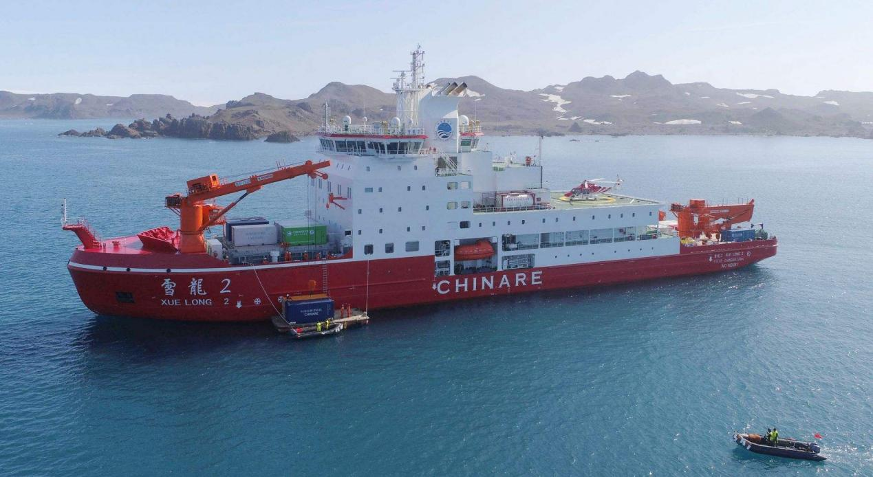 南极破冰创造奇迹,中国雪龙二号,承载14亿人希望|雪龙|极地|破冰船