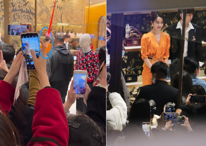 张小斐平时不爱做营销罕见参加商业活动 皮肤几乎是白到反光