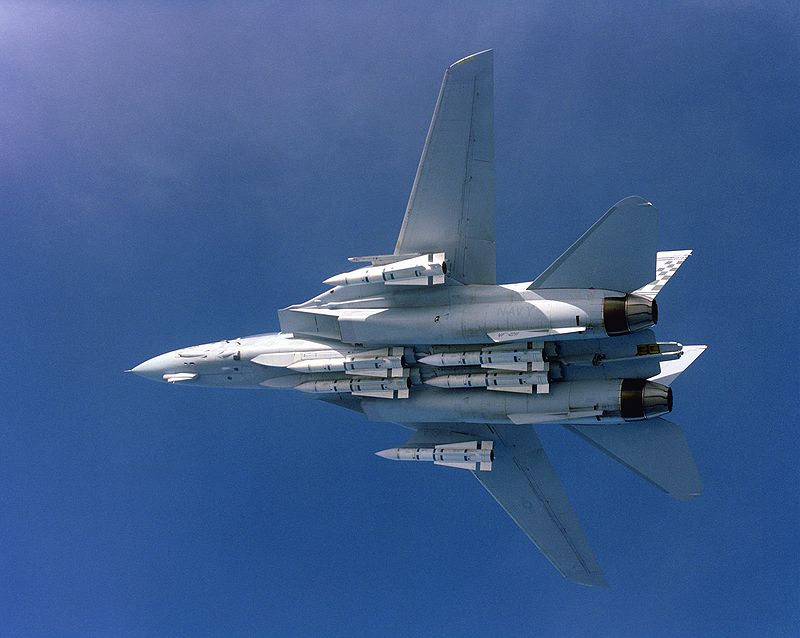 颜值代表战斗力,头号强国海军舰载机的巅峰作品:f-14战斗机|战斗机