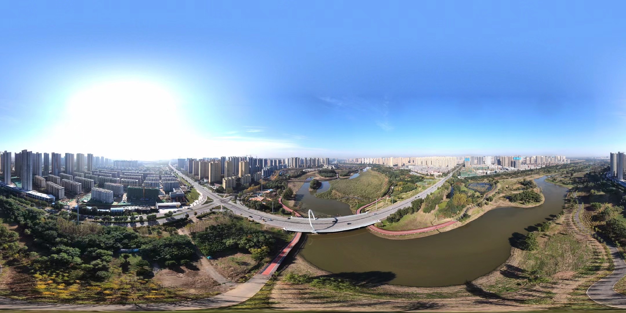 辽宁联合融媒体中心航拍辽宁航拍唯美的沈北新区