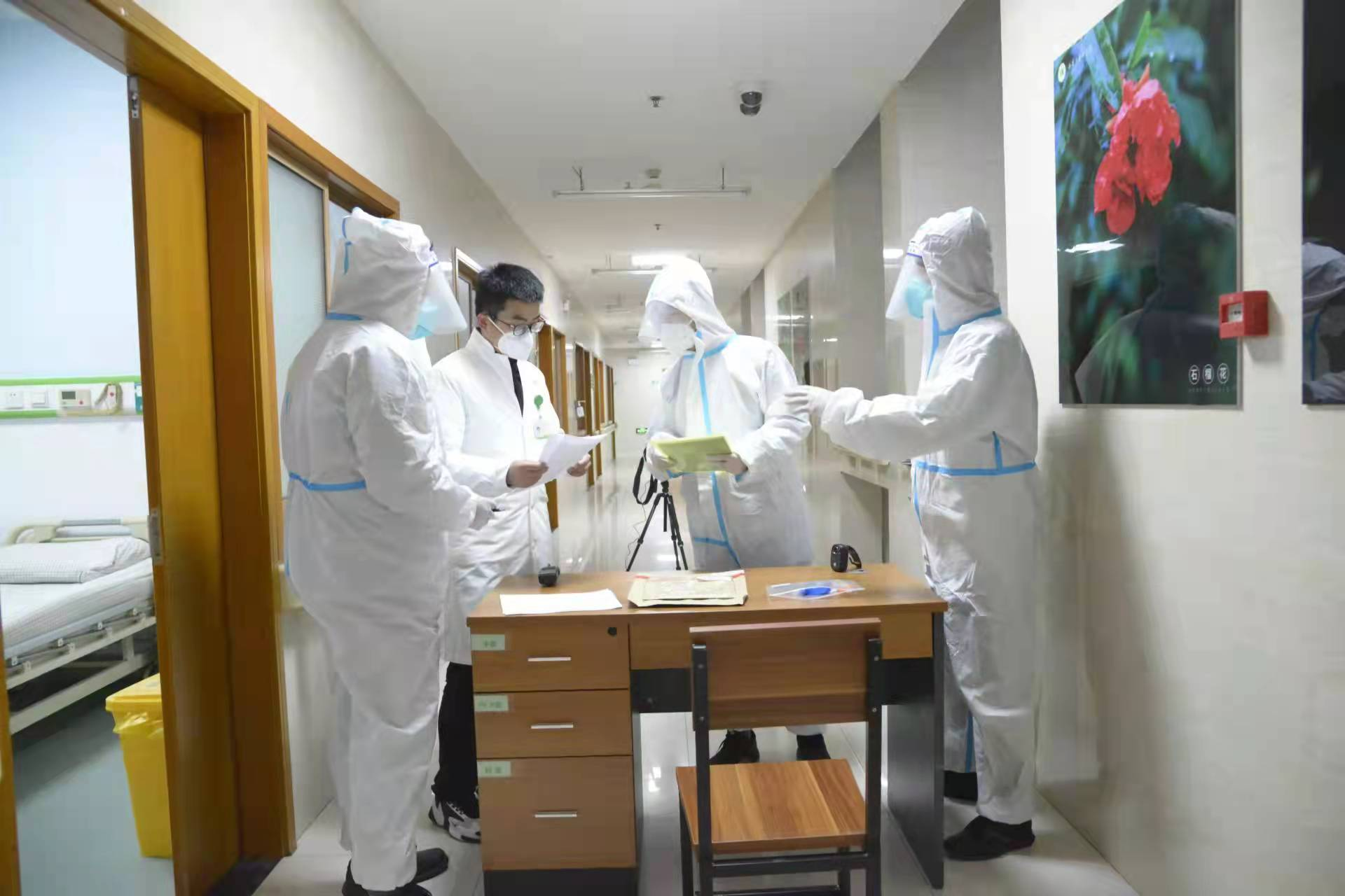 疫情下的西安考研：试卷消杀30分钟休闲区蓝鸢梦想 - Www.slyday.coM