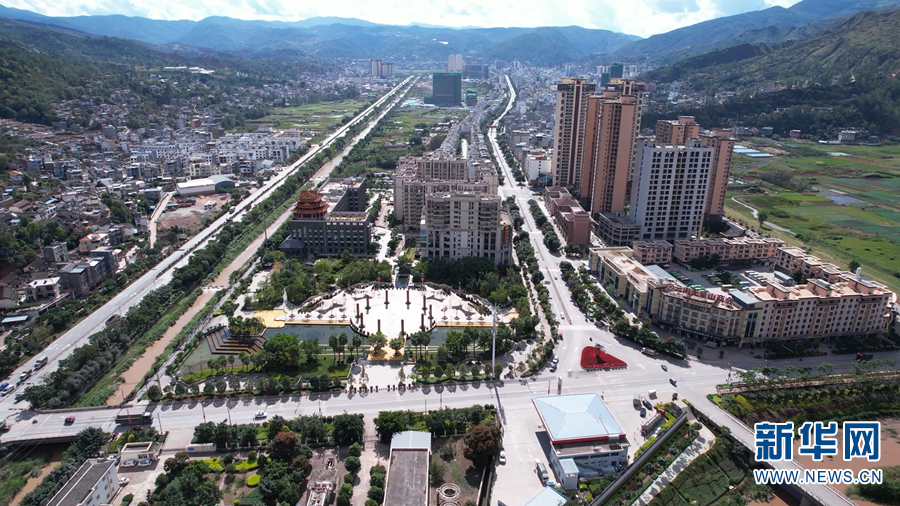 冬樱花盛开的时节,作为云南省大理白族自治州南涧彝族自治县的"名片"