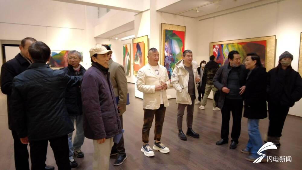 展出百余件作品!向善——袁海龙艺术展在济南开幕