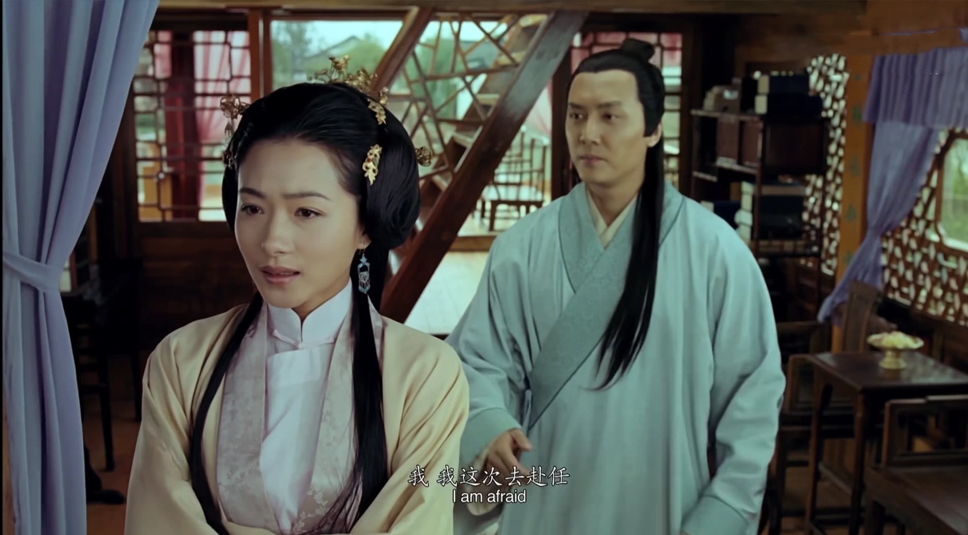 在复卖为妓期间,柳如是与南明复社领袖张溥,陈子龙友好,与陈子龙情投