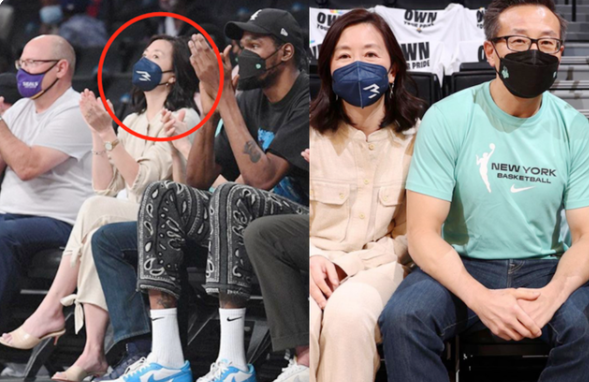 完全不像60岁,气质优雅,皮肤白皙|篮网|吴明华|看台_新浪新闻