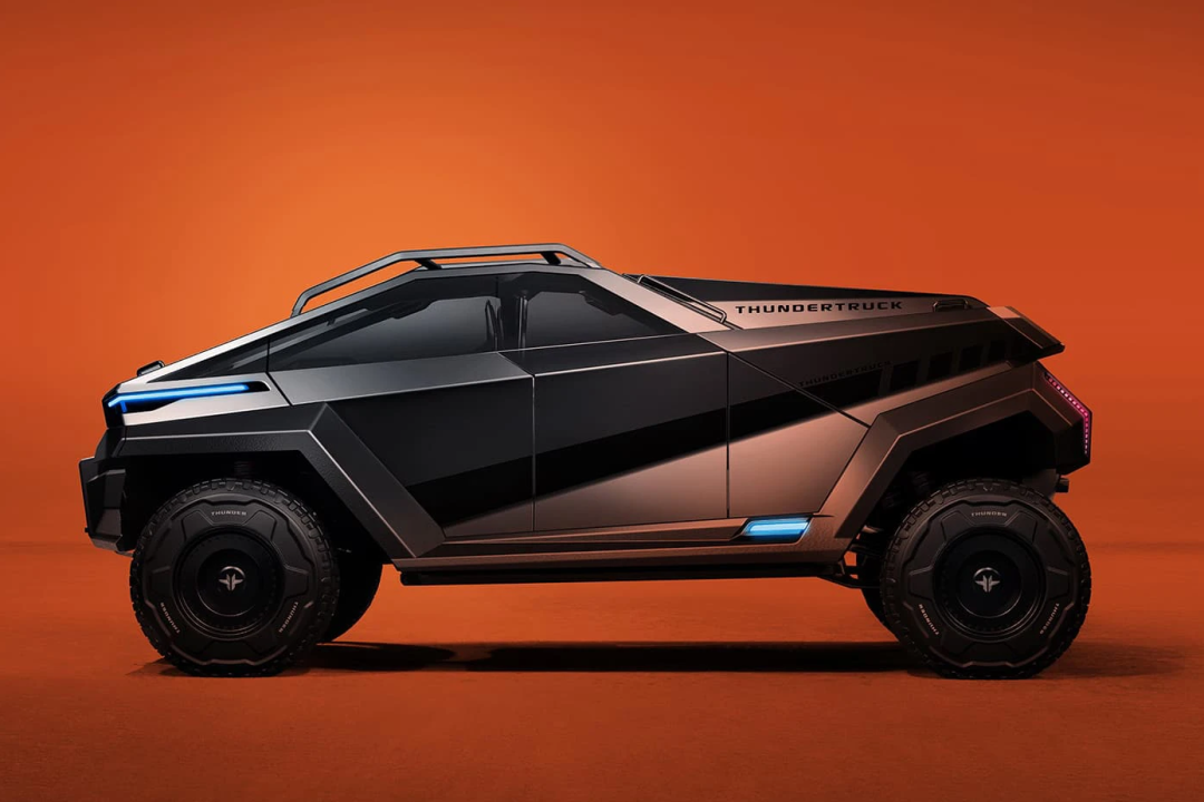 雷神皮卡未来电动皮卡脑洞大开