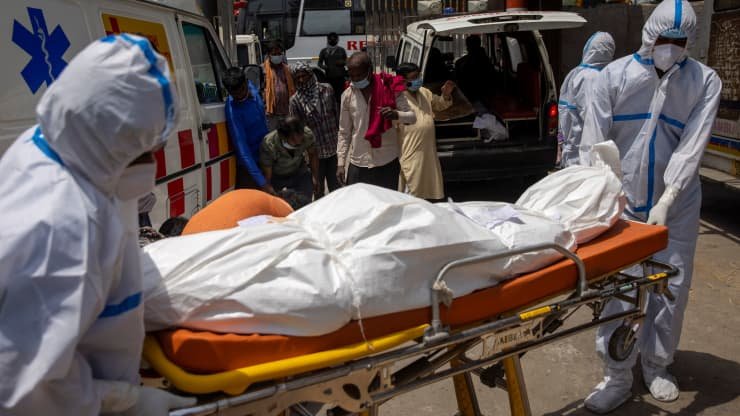 美媒称印度新冠死亡人数恐超600万，比官方数据高12倍休闲区蓝鸢梦想 - Www.slyday.coM