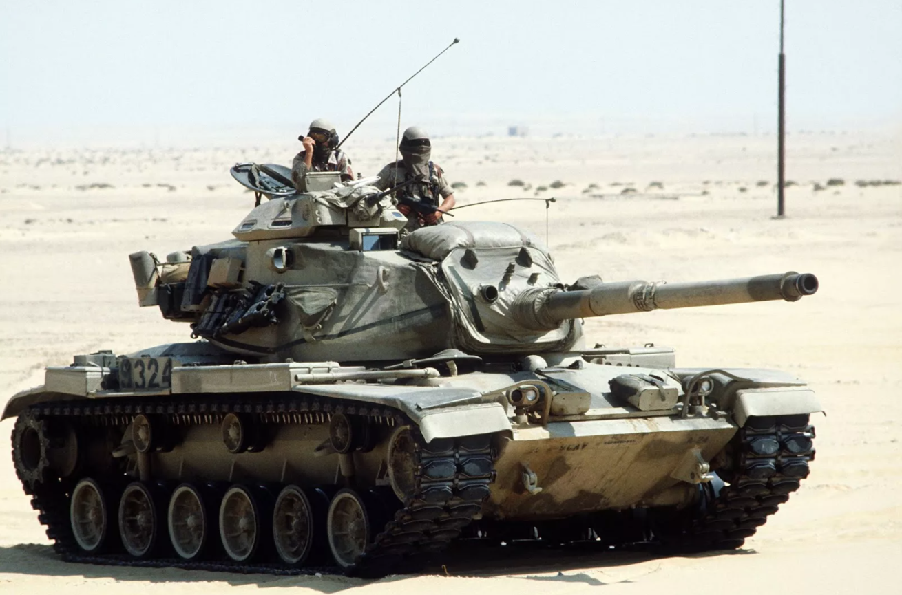 美军m60系列坦克衍生4种型号重量始终维持在50吨左右