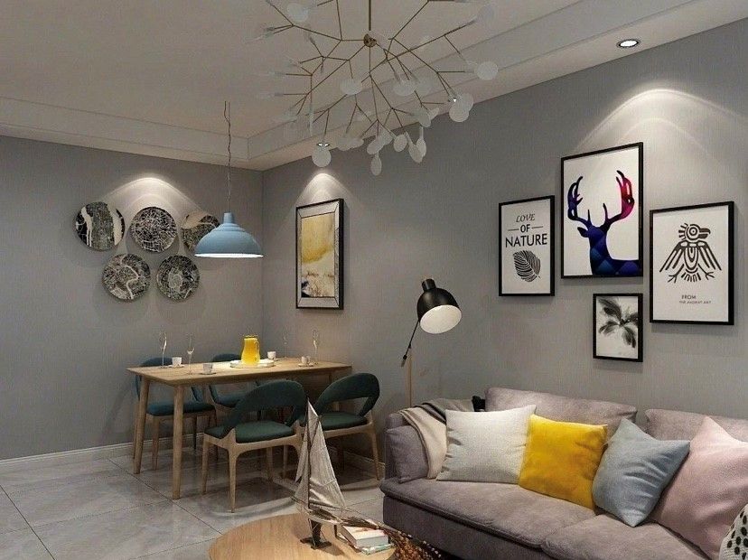 浅色客厅墙面越来越吃香设计师都偏爱的颜色看看你家是哪一种