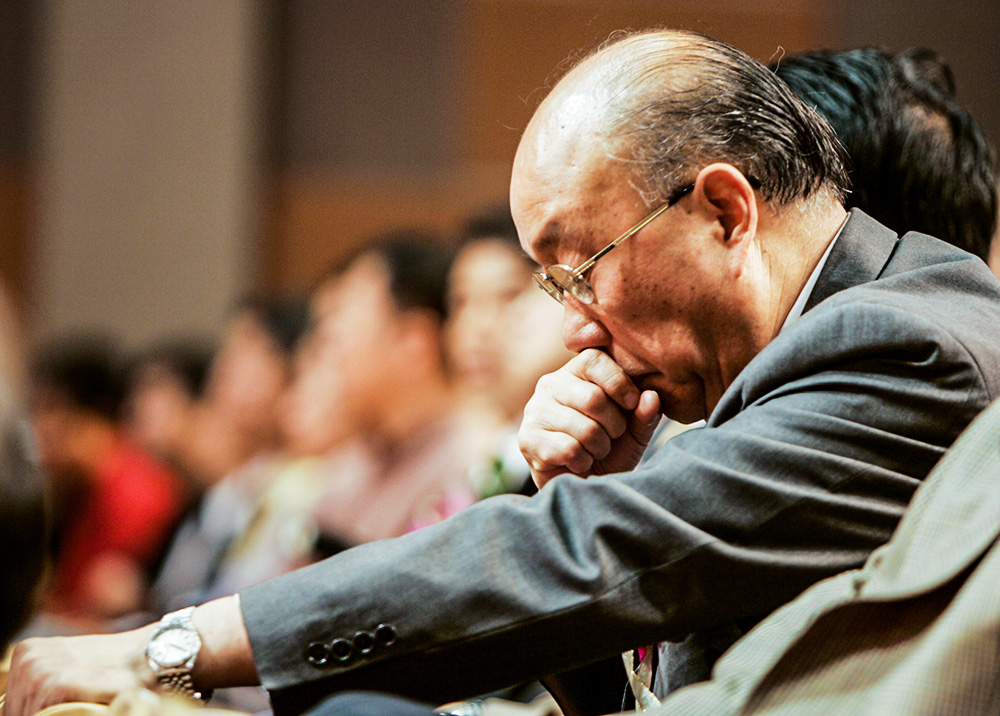 "双汇集团"董事长,总经理万隆.(图片来源:视觉中国)