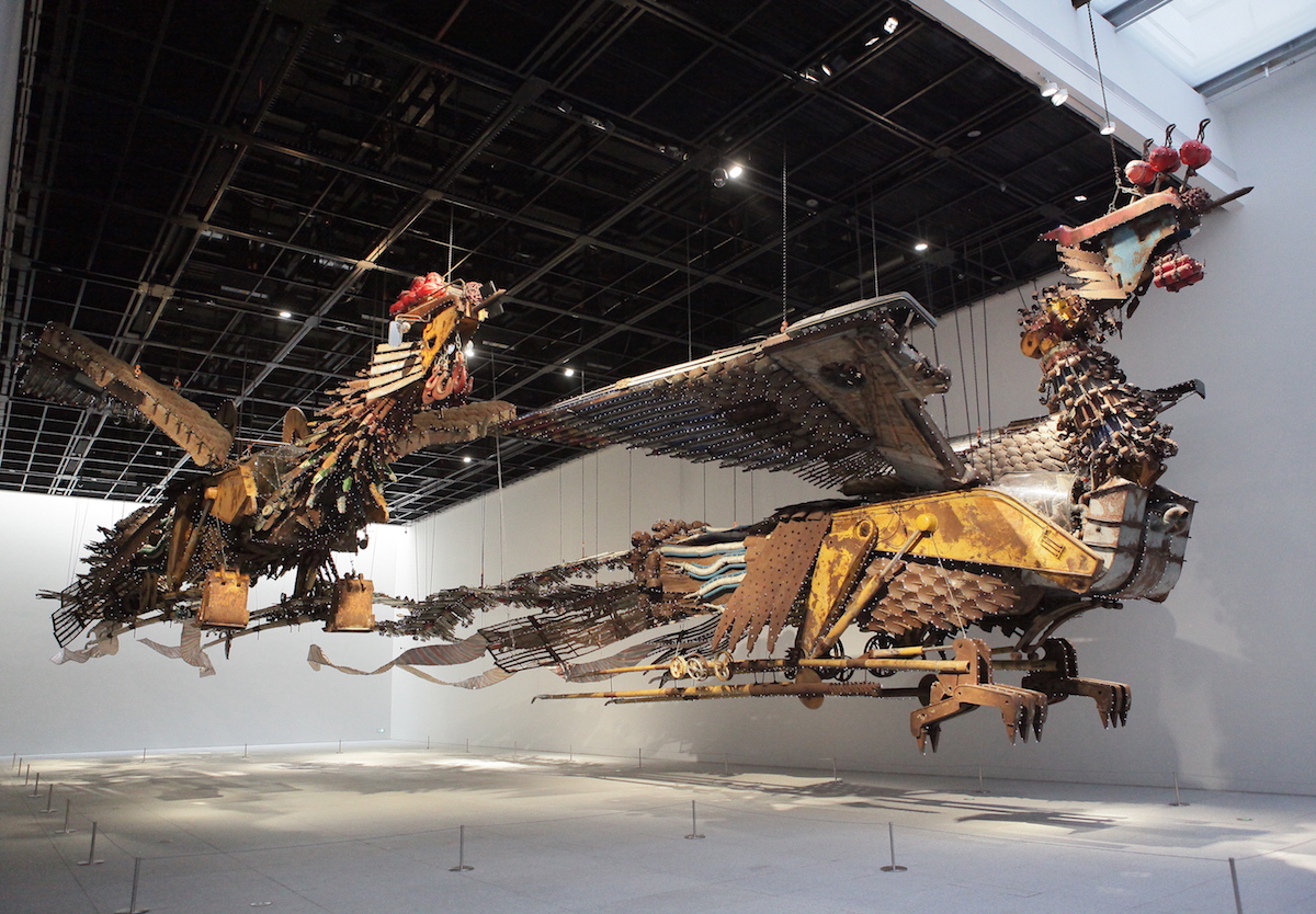 《凤凰》 浦东美术馆展览现场 20210815徐冰工作室