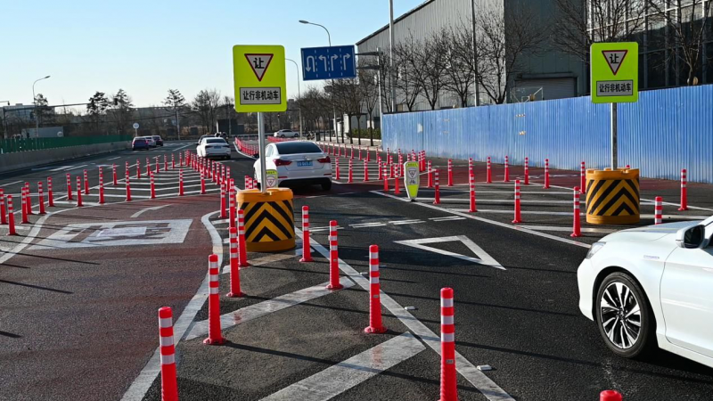 警探号|北京马家堡西路南延慢行系统改造完成 骑行