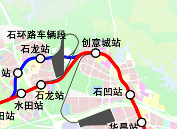 随着深圳地铁网络的延伸,现在除了坪地,大鹏等边缘地带,已经很难