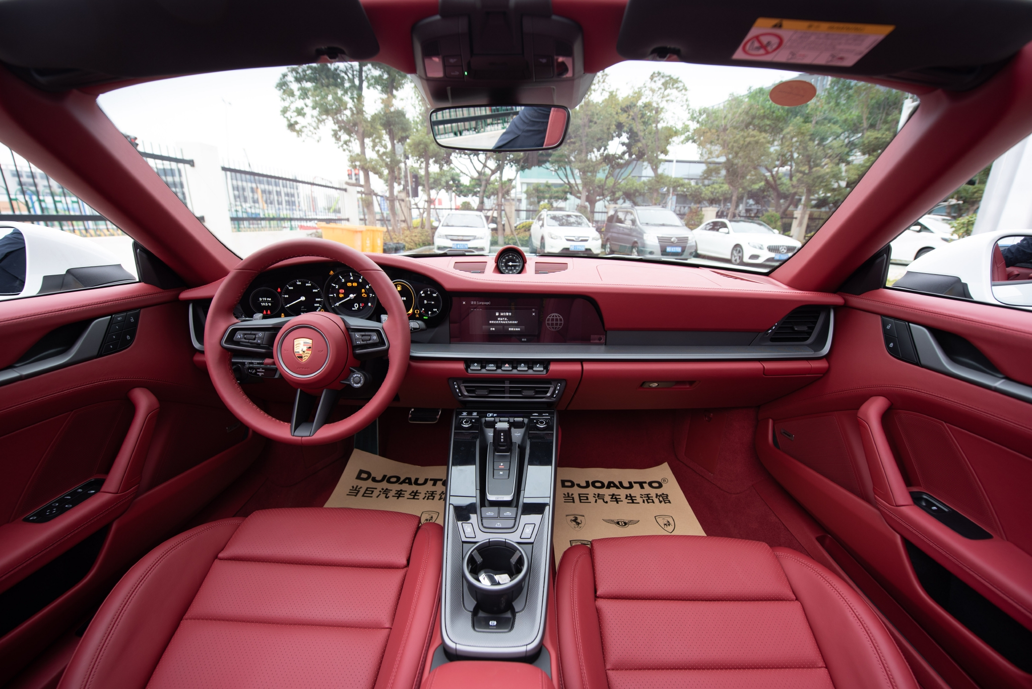 厦门2022款保时捷911carreracabriolet30t白外红内实车美拍