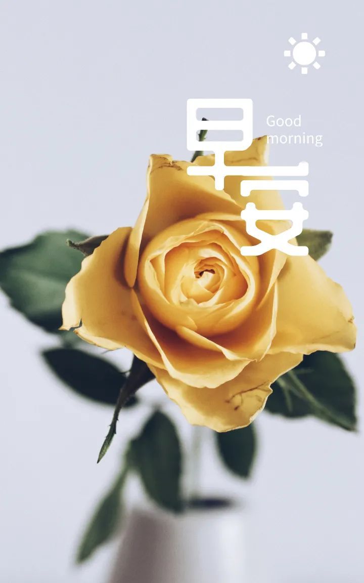 正能量励志早安语录问候图片