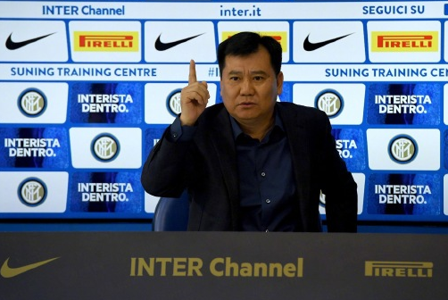 国米好消息苏宁债务阶段性解决张康阳不差钱留住冠军班底