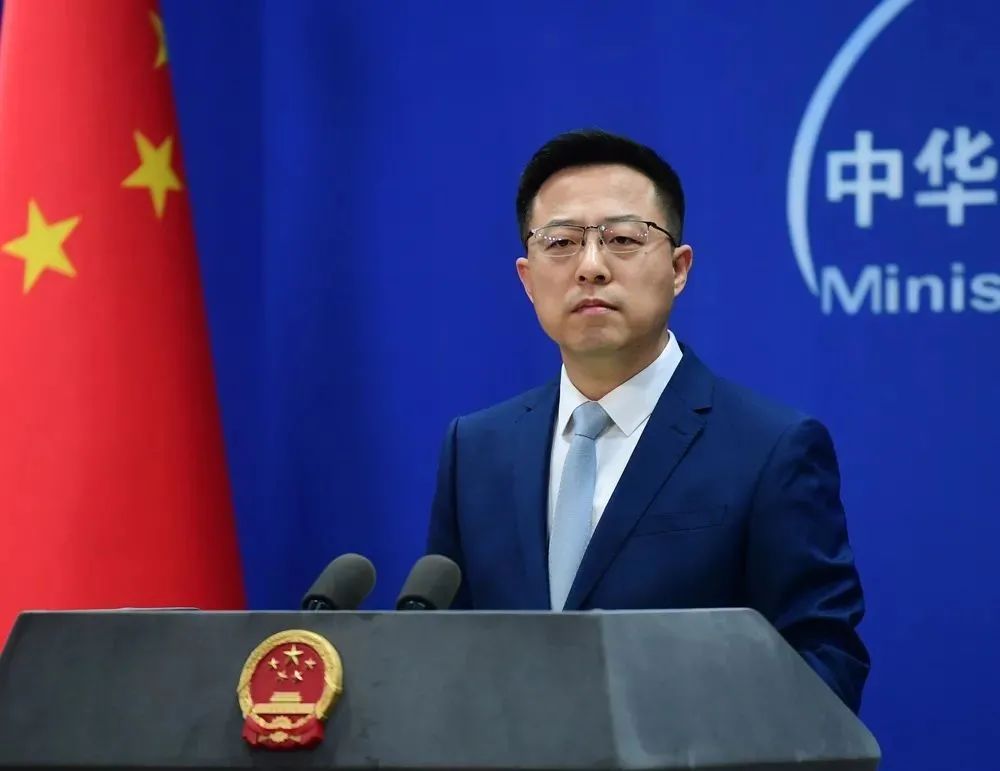 赵立坚 图源:外交部网站