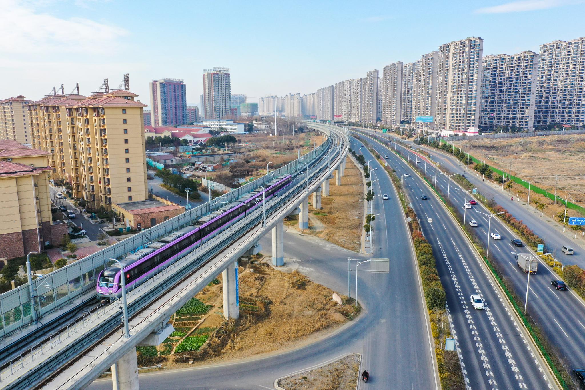 江苏宁句城际开通运营