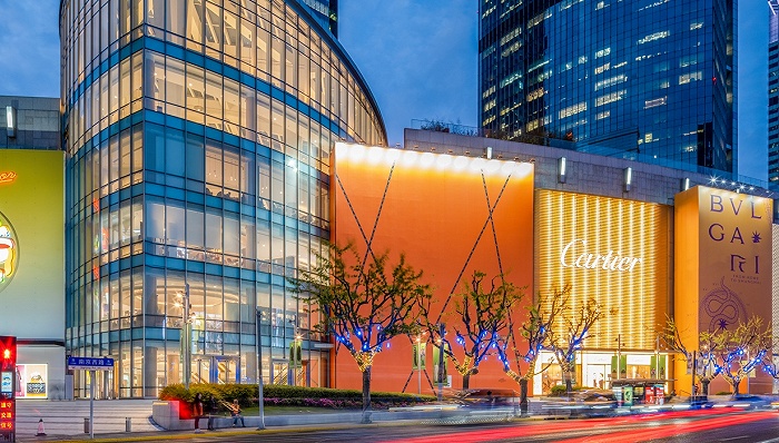 纳税额破百亿奢侈品牌云集的恒隆广场无愧是上海最赚钱百货