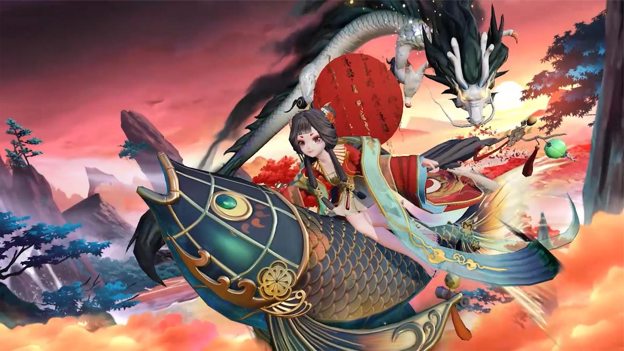 皮肤展示辉夜姬全新典藏皮肤山海绮梦