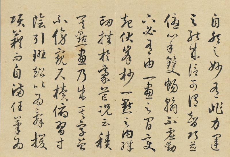 清 王杰 《临书谱》（局部）