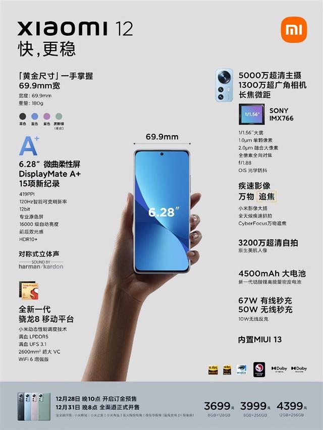 就靠这些新品来赶超苹果了！一文看懂小米12系列新品发布会休闲区蓝鸢梦想 - Www.slyday.coM