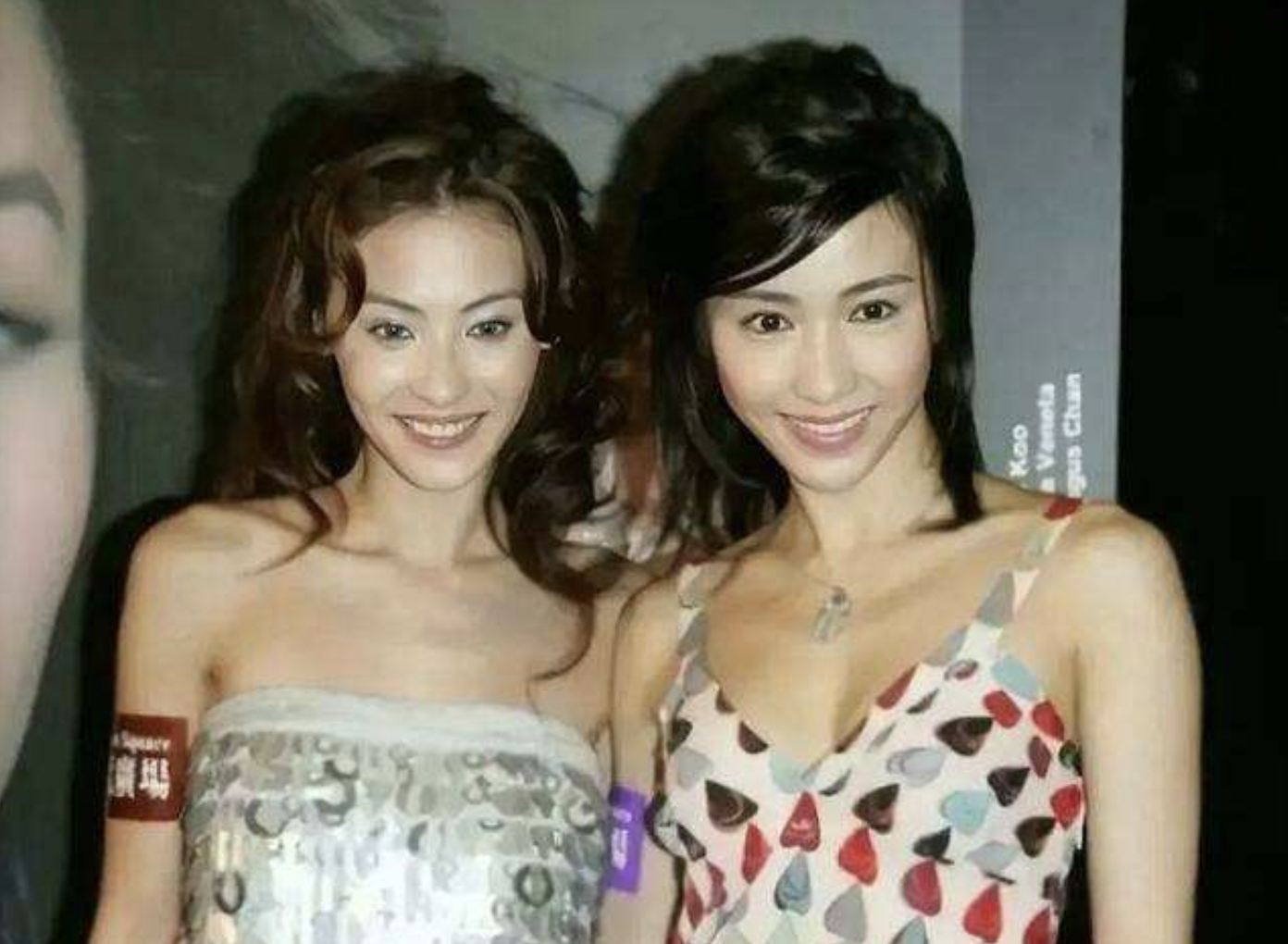 黎姿和张柏芝小聚相互夸赞两人友情超过30年颜值不相上下