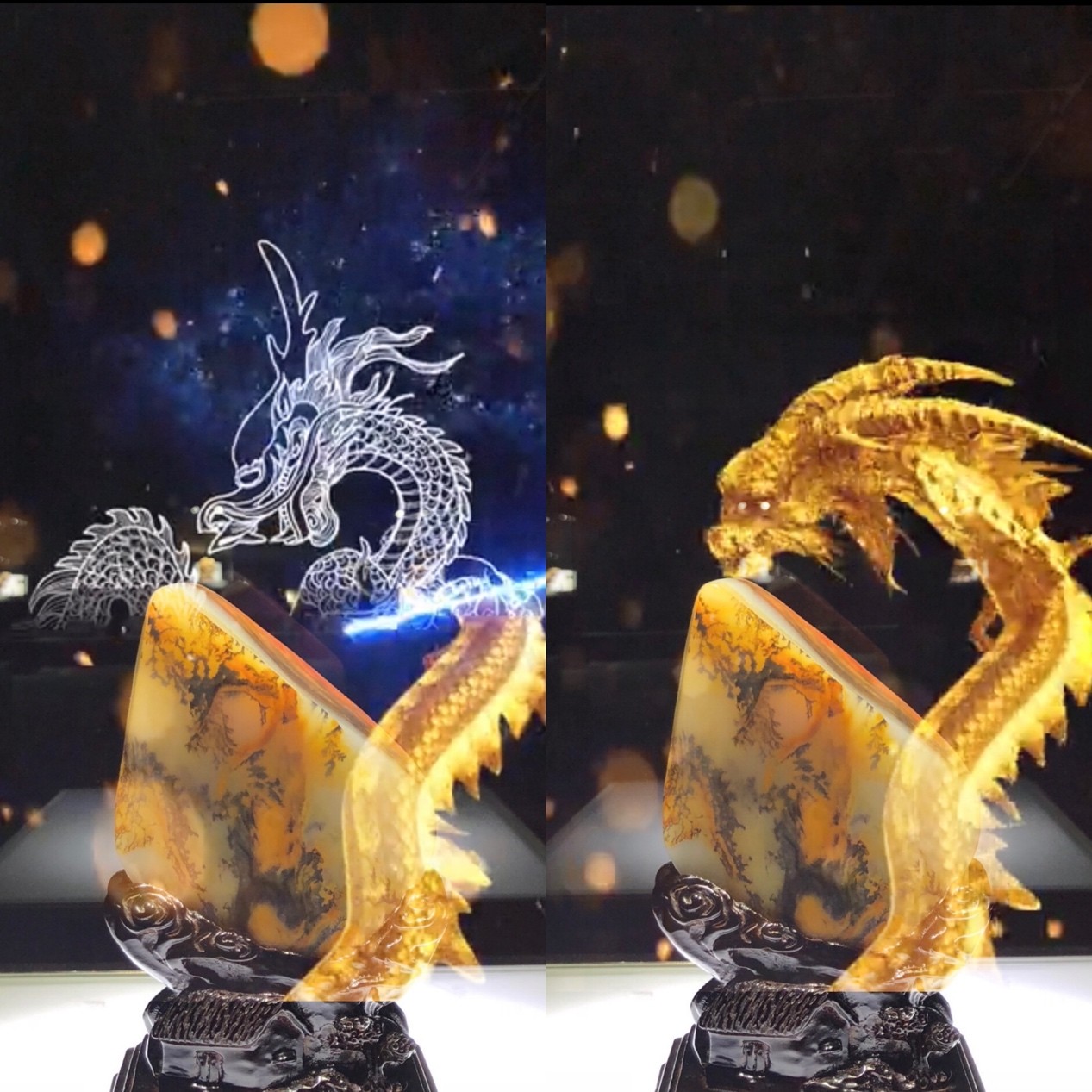 龙形图案天然玉髓龙腾盛世瑰宝将在上海拍卖