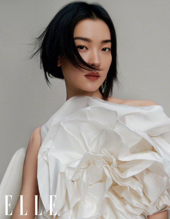 杜鹃ellechina一月刊黑白造型双封面