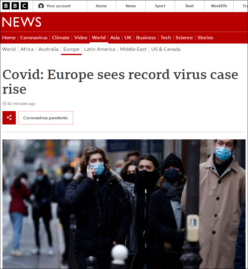 法国单日新增近18万,破欧洲纪录|新冠肺炎_新浪新闻