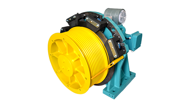 针对高速电梯曳引机改造,我们推出了创新的分离式壳体无齿轮曳引机