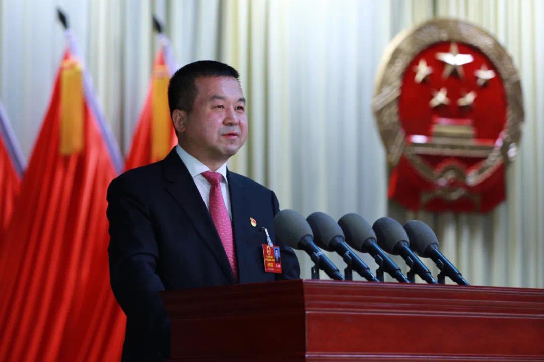 中卫市第五届人民代表大会第一次会议开幕|中卫市|人民代表大会|马洪