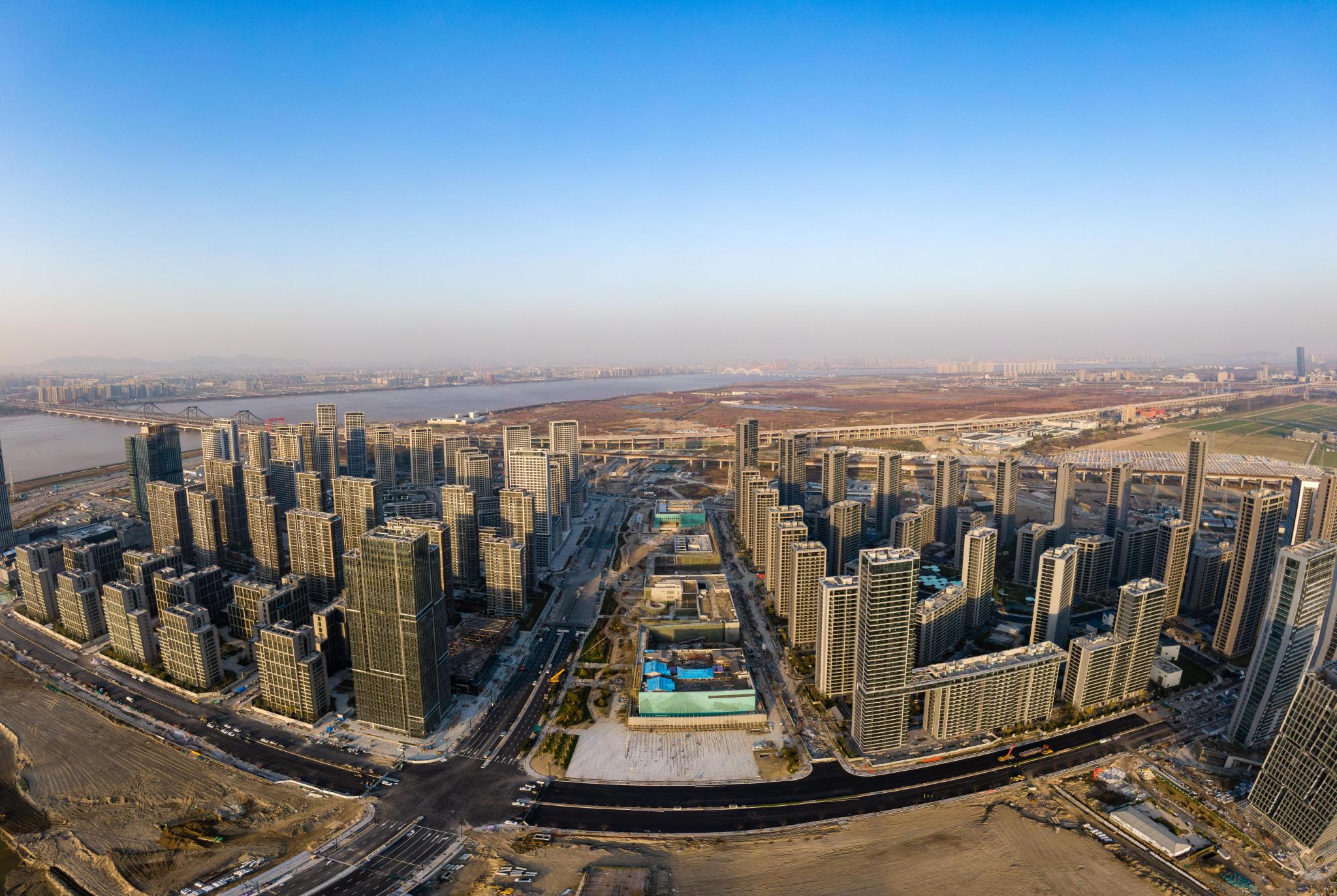 杭州2022年亚运会亚运村赛时使用建筑竣工