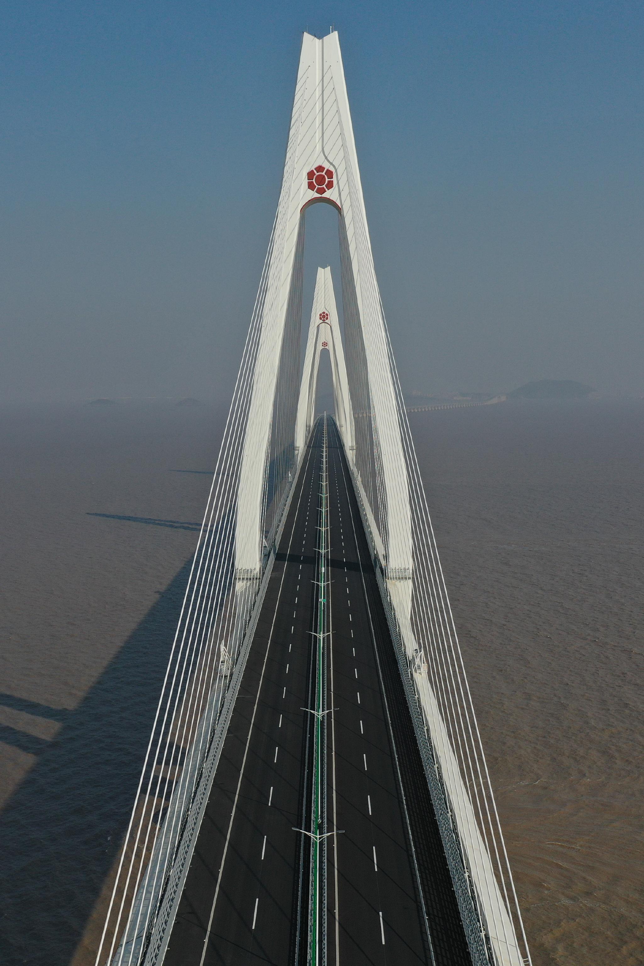 浙江:舟岱大桥正式通车|大桥|浙江省|无人机_新浪新闻