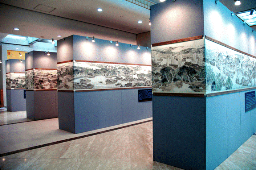 图为《古运回望图》展示资料图（企业供图，央广网发）