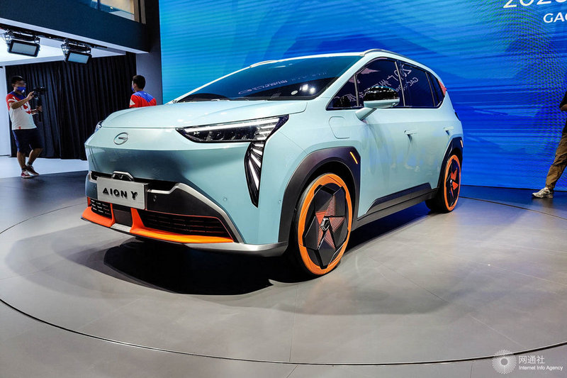 简约而不简单 广汽埃安AION Y内饰官图发布