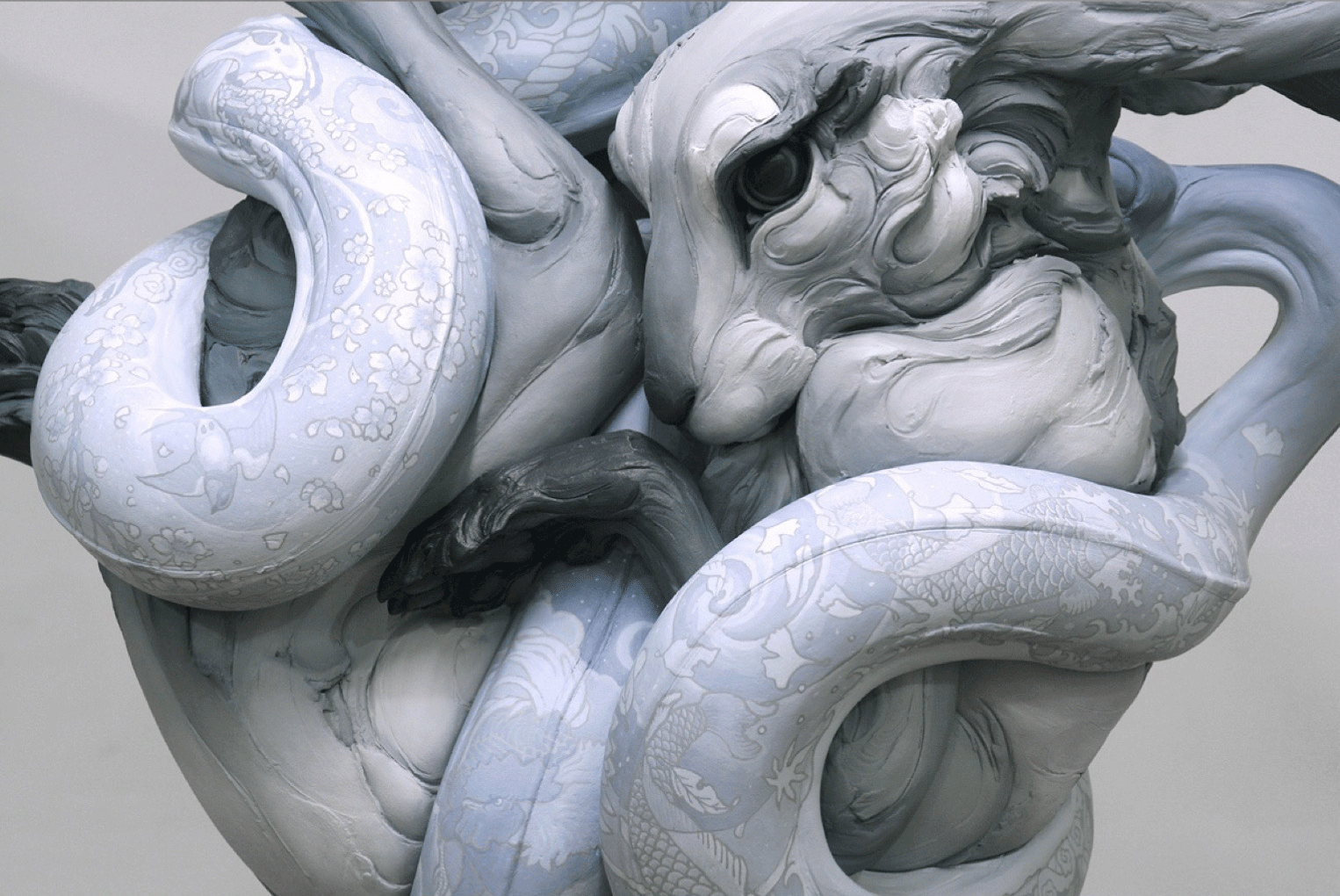 艺术家bethcavener的动物雕塑好美