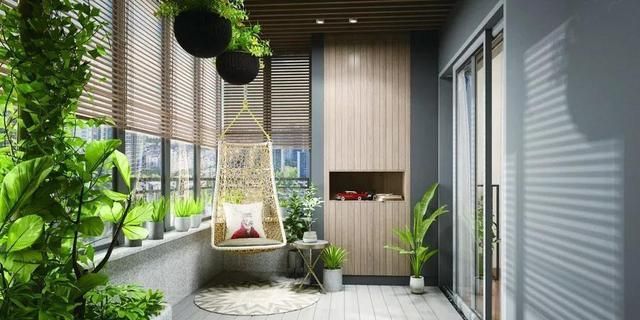 封闭式阳台3大设计,多出了一个功能区|阳台|封闭式|窗架_新浪新闻