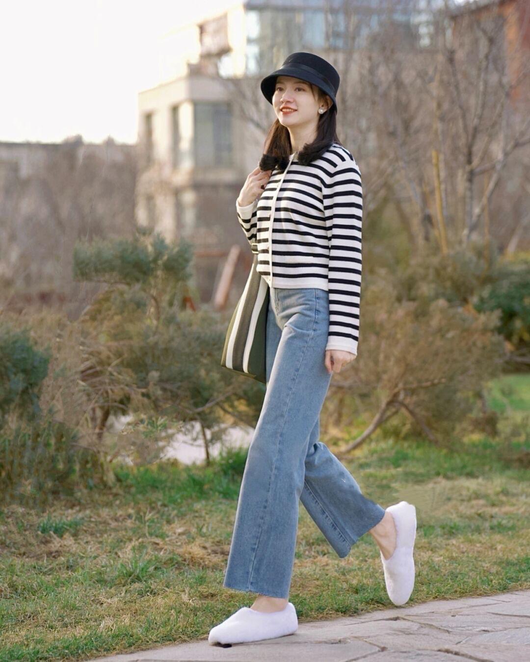 这些才是适合普通人的“毛衣”穿搭，甜美温柔又时髦，谁穿谁美休闲区蓝鸢梦想 - Www.slyday.coM