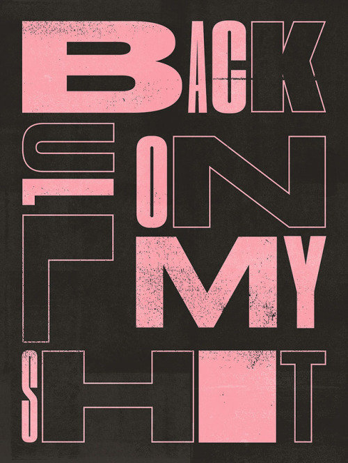 英文字体海报版式设计参考